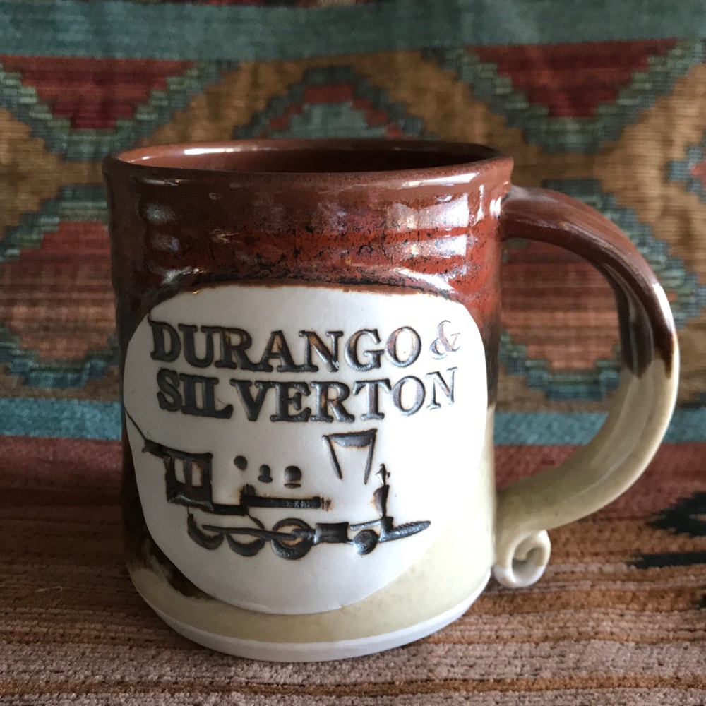 🚂Durango–Silverton Railway Pottery Mug
